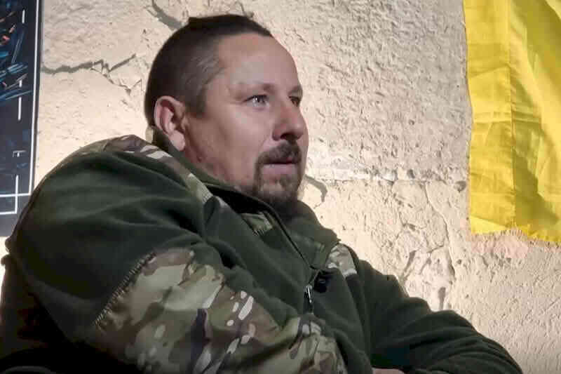 Боец 120 бригады ТрО с позывным «Гусь»