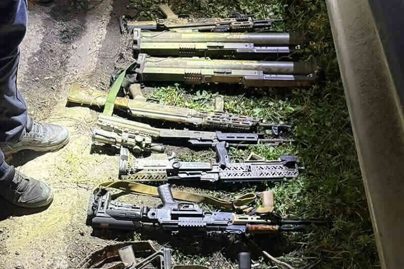 Изъятые автоматы