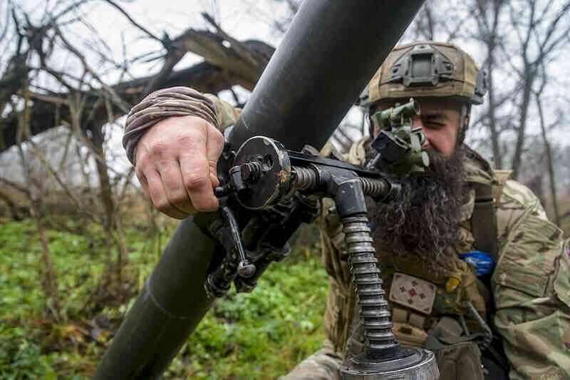 Мінометник слобожанських «Скіфів»