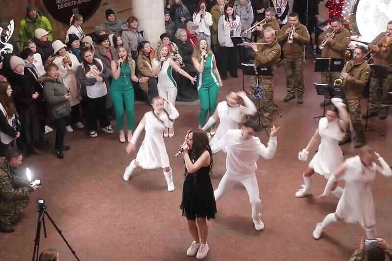 5 Слобожанська бригада «Скіф» НГУ вітає харків'ян з прийдешнім Новим 2026 роком!