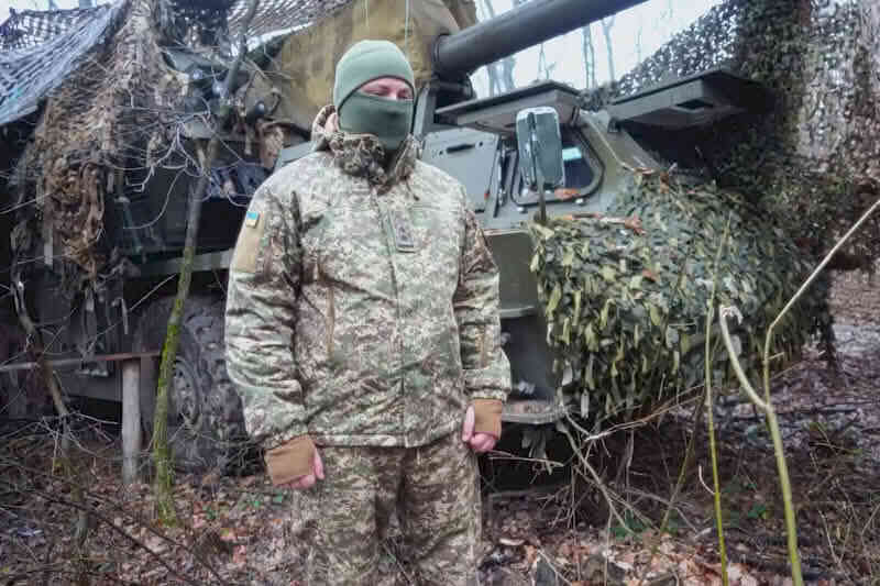 Офицер артиллерии 5 Слобожанской бригады «Скиф» НГУ Терикон