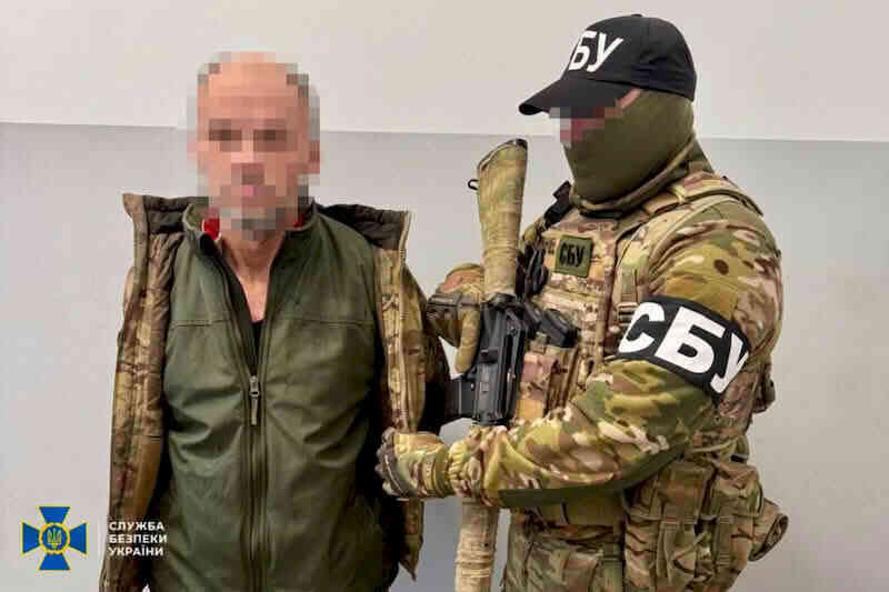 Затриманий рашист-терорист Олександр Ерзін