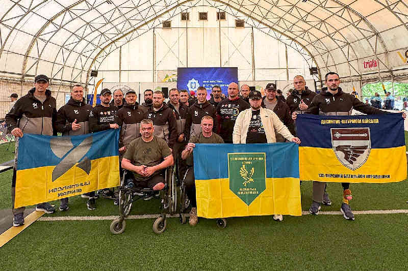 Спортсмени  Слобожанських «Скіфів»