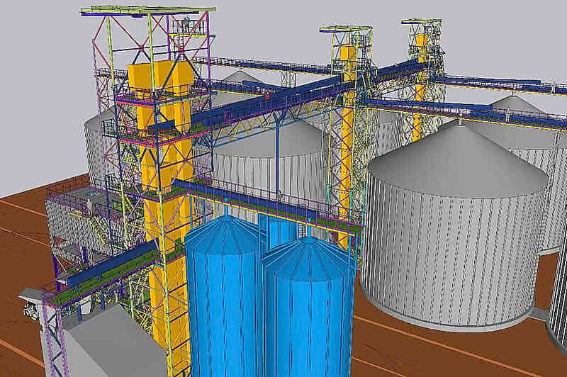 Проєкт сучасного елеватора