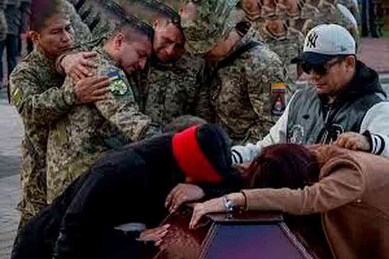 Колумбійці, які служать у 13-й бригаді НГУ «Хартія»