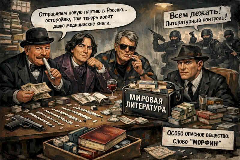 Боротьба з наркокнигами