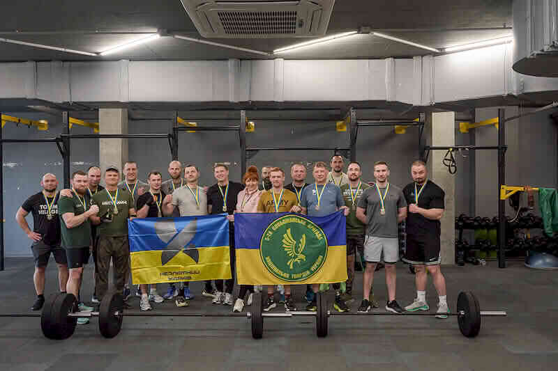 Команда 5-й Слобожанской бригады «Скиф» НГУ