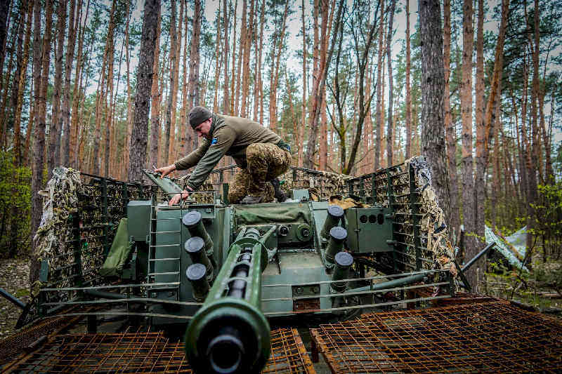 Сборы экипажей БТР 5-й Слобожанской бригады «Скиф»