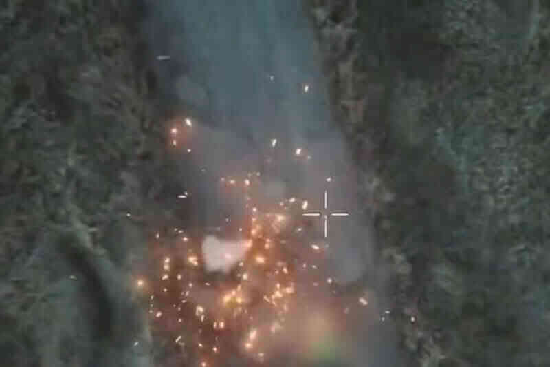 Знищений транспортний засіб ворога