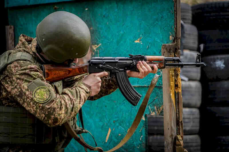 Тренування молодих офіцерів Нацгвардії