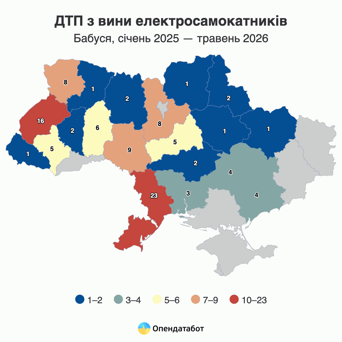 ДТП з вини електросамокатників
