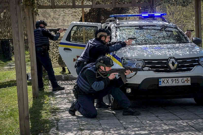 Підготовка бійців патрульного батальйону 5 Слобожанської бригади «Скіф» НГУ