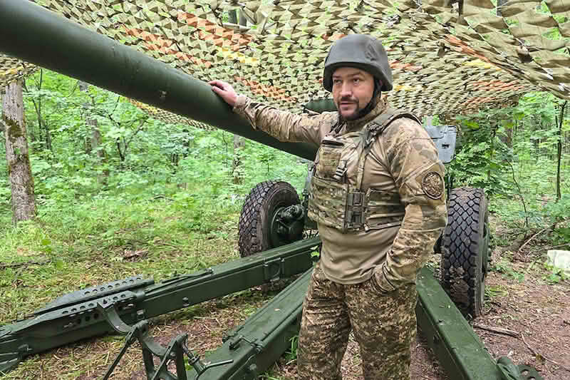 Навідник гармати на позивний Монгол
