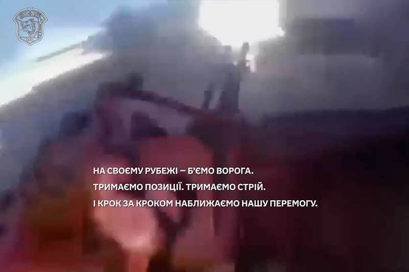 Харьковские пограничники на своем рубеже избивают врага