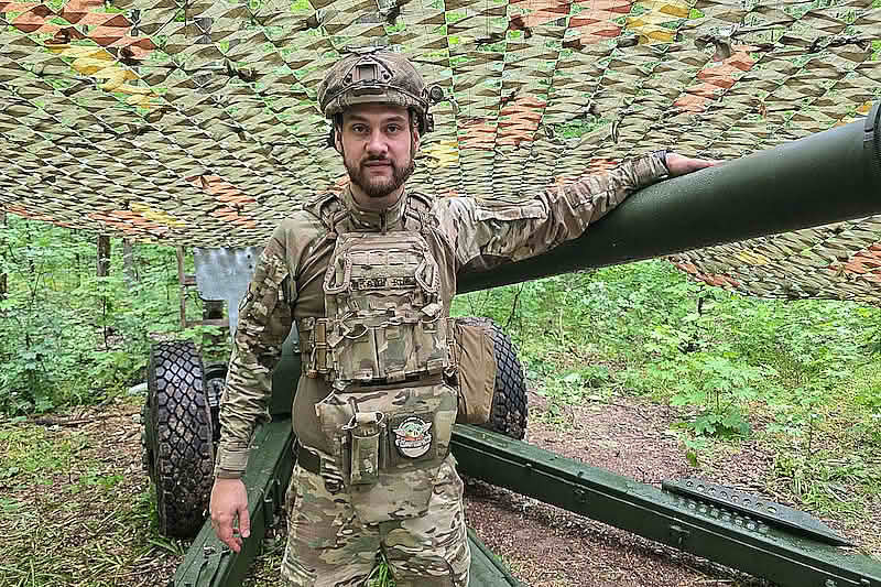 Артилерист 5-ї Слобожанської бригади з позивним «Лука»