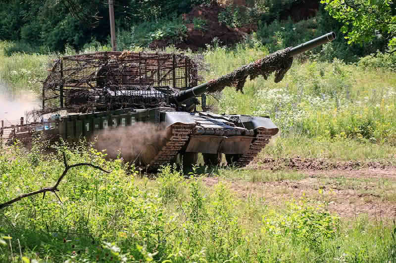 Навчальні збори танкістів